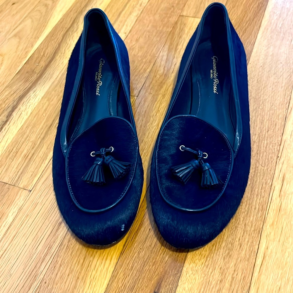Gianvito Rossi elegant flats with tassels